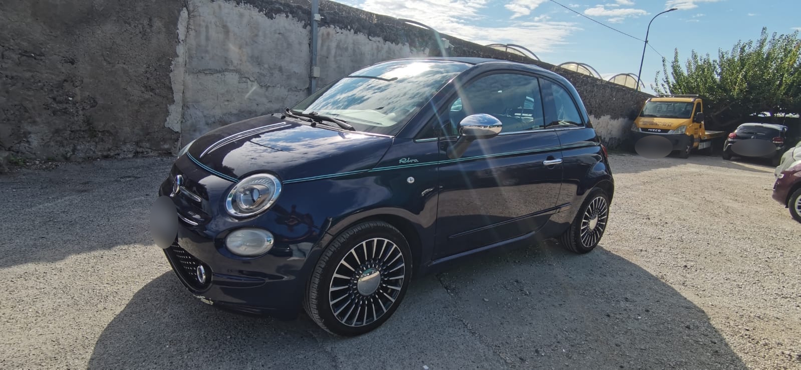 Fiat 500 Cabrio 1.3 Multijet 95 CV Riva 2017 USATO