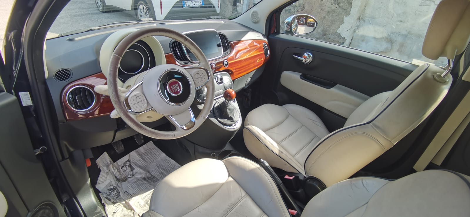 Fiat 500 Cabrio 1.3 Multijet 95 CV Riva 2017 USATO