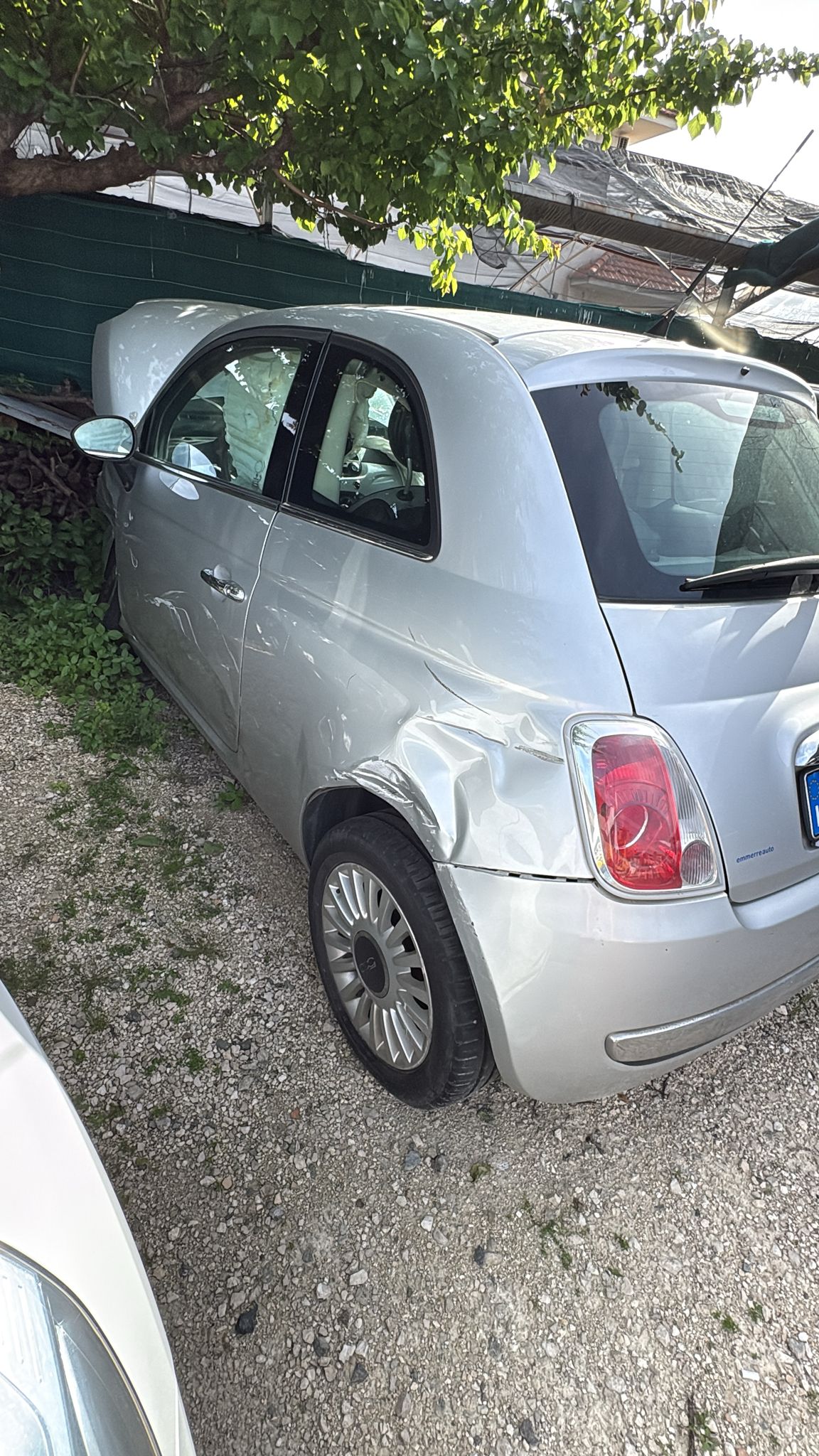 Fiat 500 1.2 benzina INCIDENTATA - PER COMMERCIANTI 2012